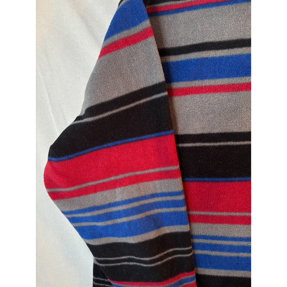 VTG 90s Tommy Hilfiger Outdoors Expedition Fleece Jacket Mens LG Synchilla Snap - Picture 10 of 16